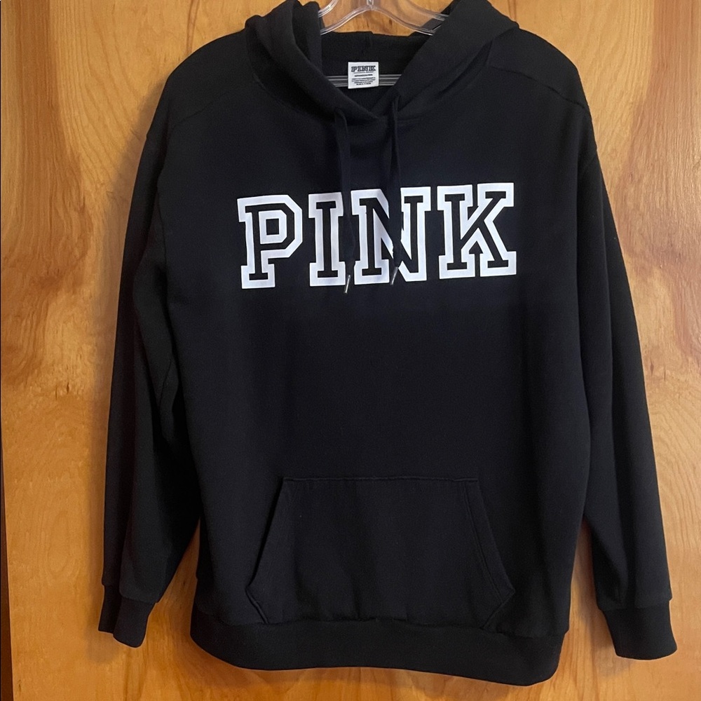 PINK Victoria's Secret Black Sweatshirt
